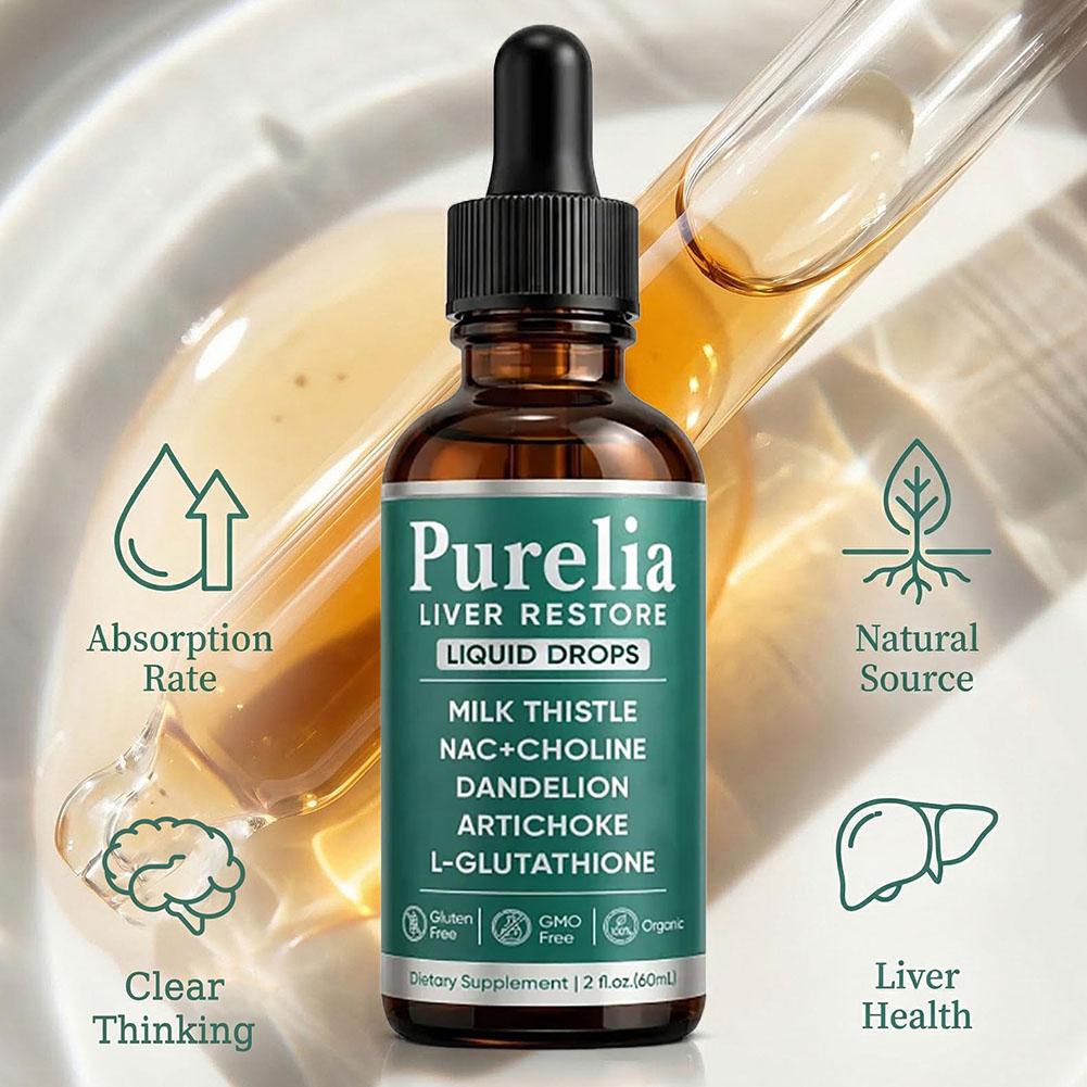 Herbal Wellness Liquid - Herbal Supplement Drops 60ml Milk Thistle