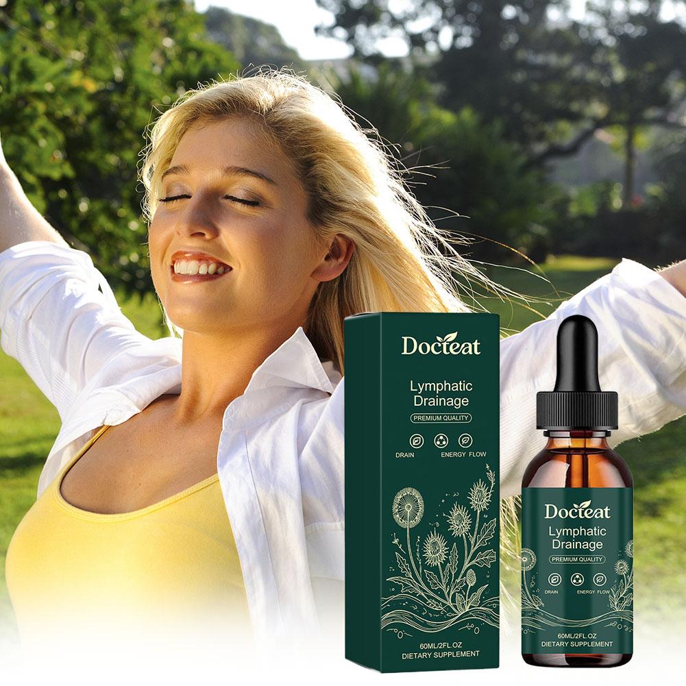 Herbal Wellness - 60ml Docteat Lymphatic Drainage Herbal Drops,