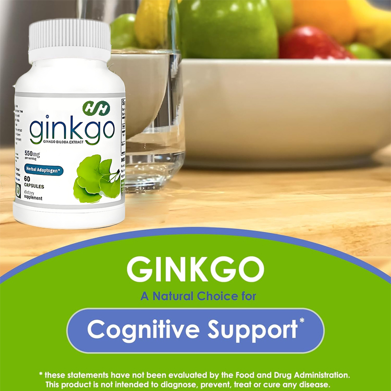 Nutritional Ginkgo Biloba 550m - đánh giá và giá Ginkgo Biloba Extract