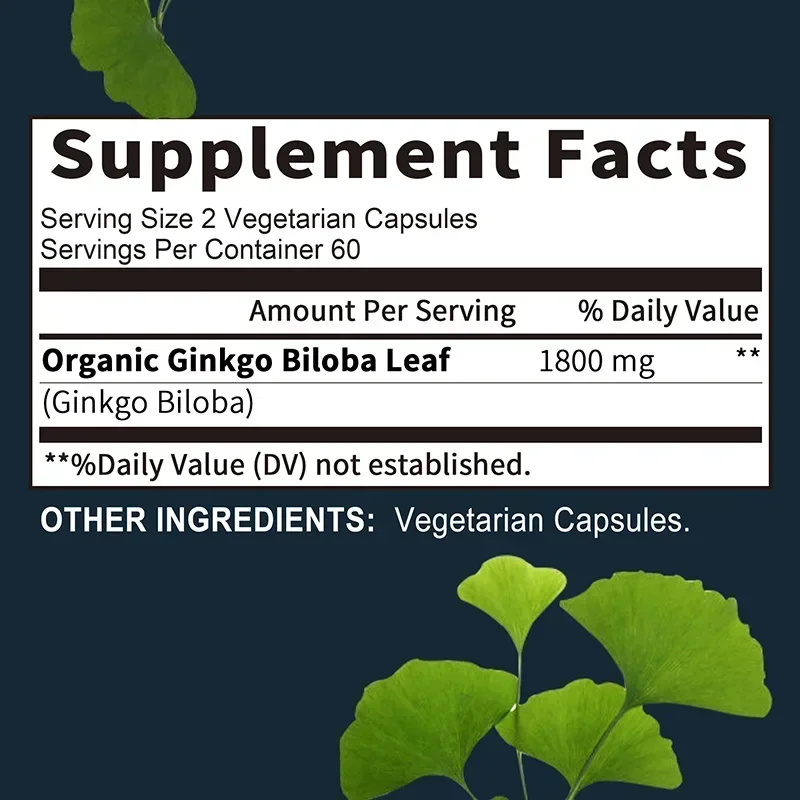 Ginkgo Biloba Supplement - Mem - đánh giá và giá Ginkgo Biloba Extract