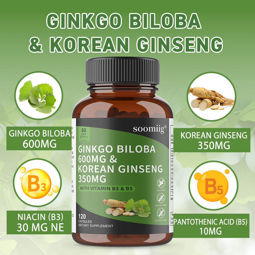Ginkgo Biloba & Korean Ginseng - đánh giá và giá Ginkgo Biloba Extract