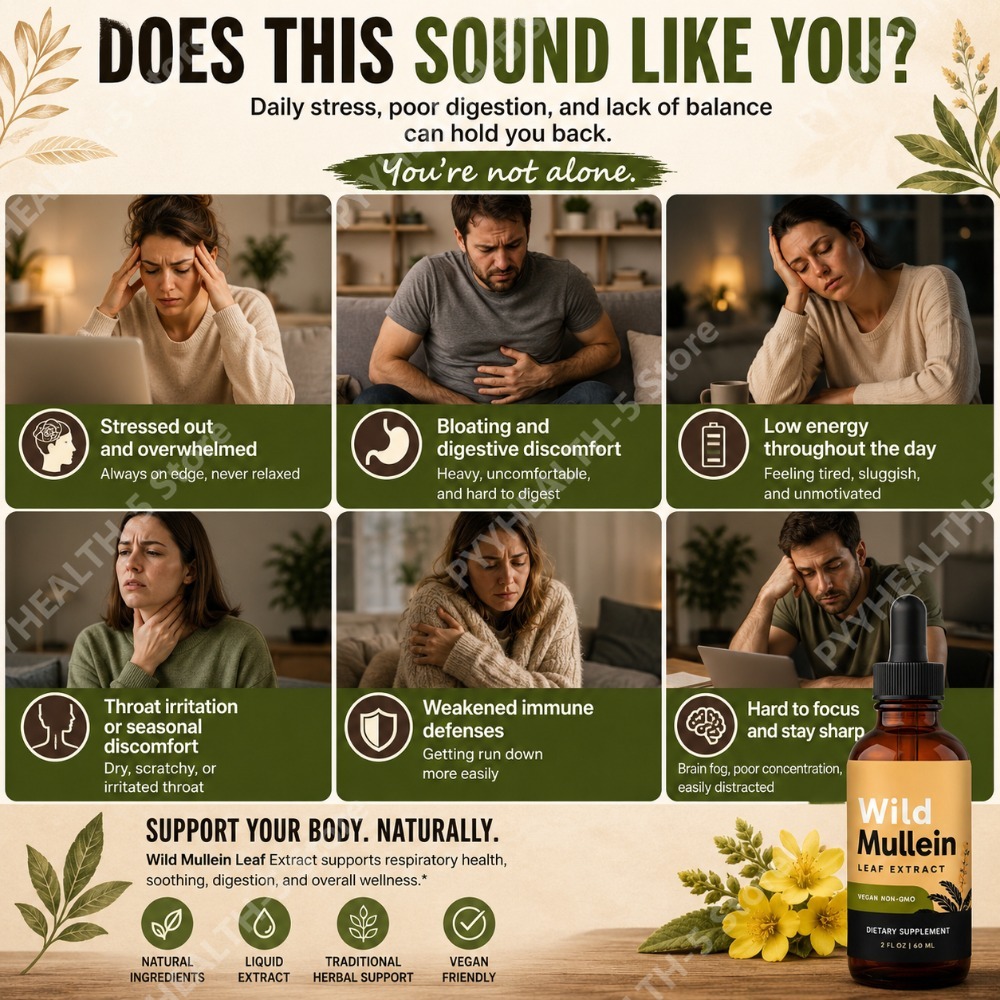 Wild Mullein Leaf Drops with G - đánh giá và giá Herbal Wellness