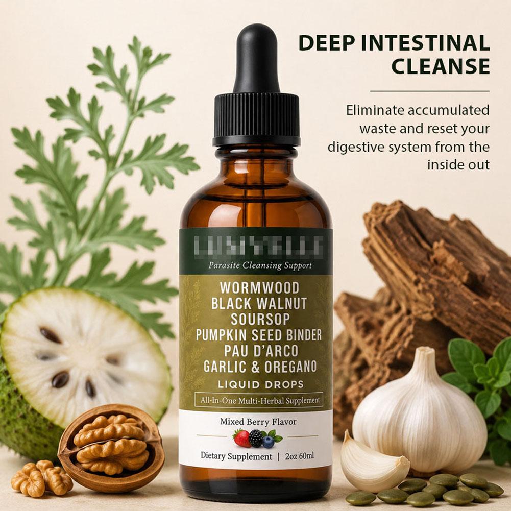 60ml Wormwood Herbal Drops wit - đánh giá và giá Herbal Wellness Liquid