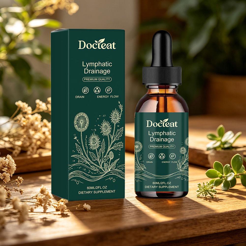60ml Docteat Lymphatic Drainag - đánh giá và giá Herbal Wellness
