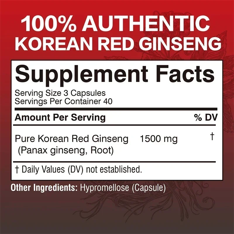 Korean Red Panax Ginseng Capsu - đánh giá và giá Ginkgo Biloba Extract