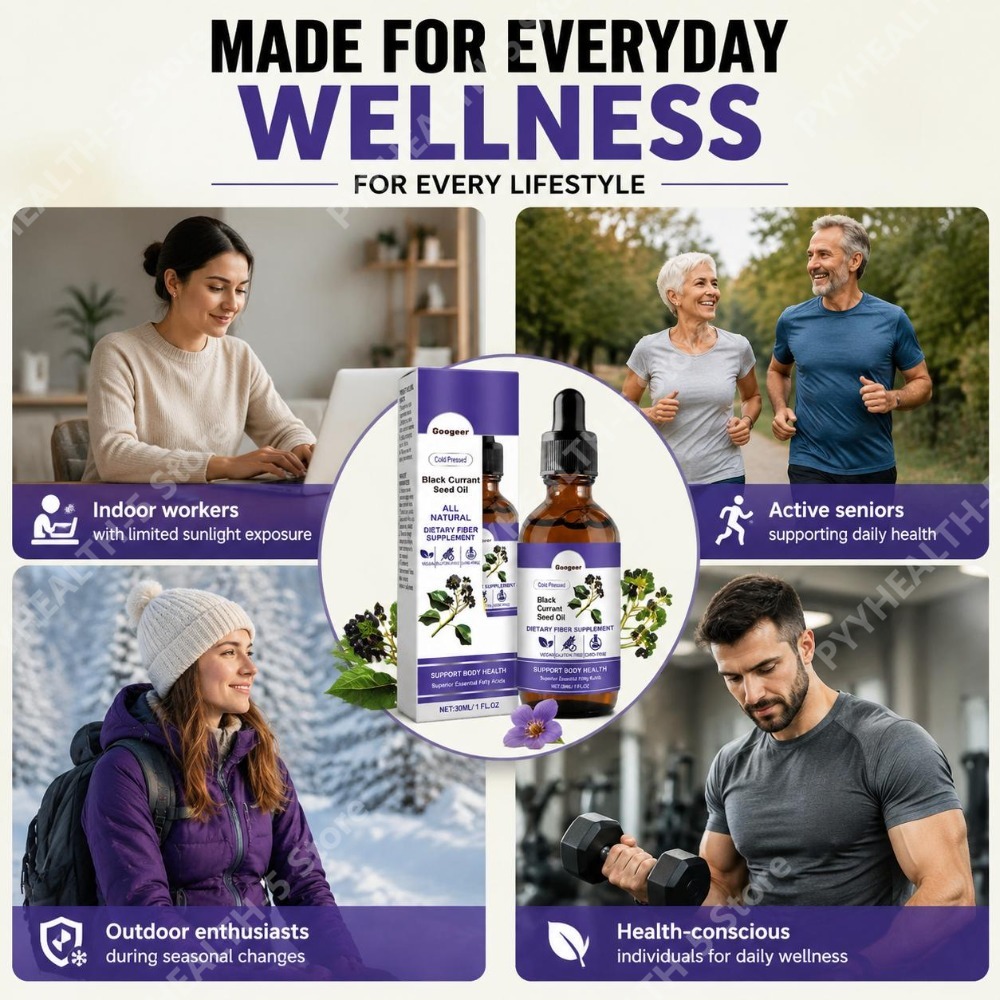 Black Currant Seed Oil Drops 3 - đánh giá và giá Herbal Wellness Liquid