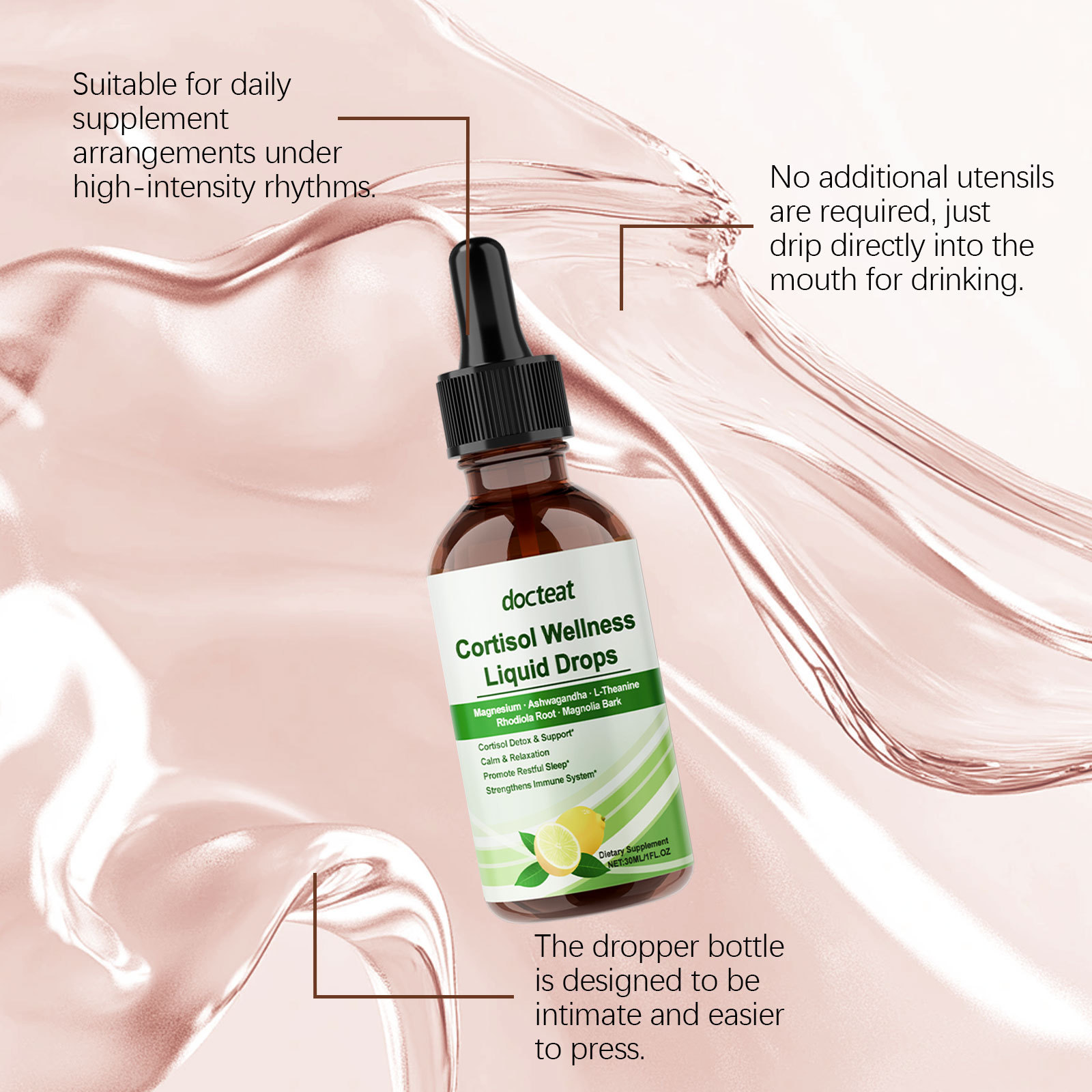 Women Cortisol Wellness Drops  - đánh giá và giá Herbal Wellness Liquid