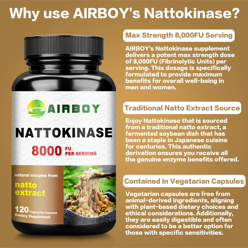 Nattokinase - Maintains Blood  - đánh giá và giá Ginkgo Biloba Extract
