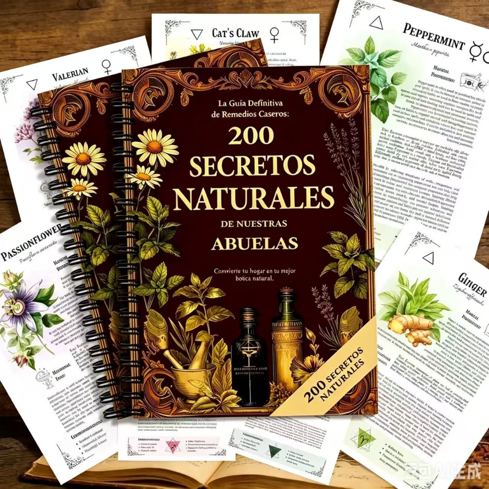 200 Natural Secrets A5 Spanish - đánh giá và giá Herbal Wellness