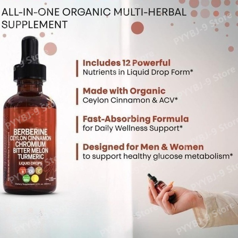 Berberine Chromium Turmeric Gi - đánh giá và giá Herbal Wellness Liquid