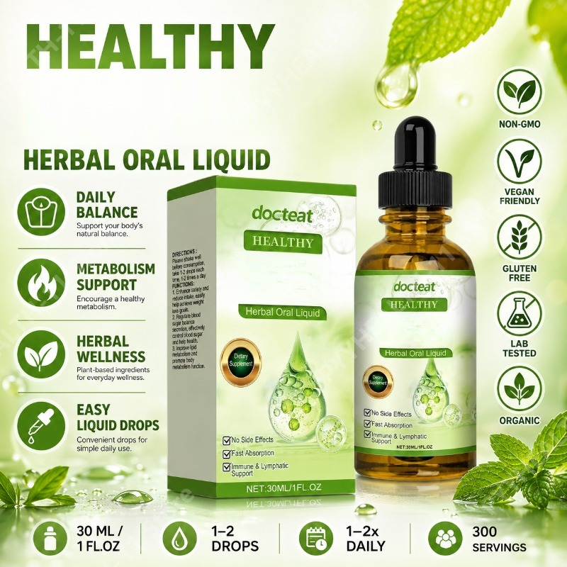 Mint Leaf Extract & Vitamin B1 - đánh giá và giá Herbal Wellness Liquid