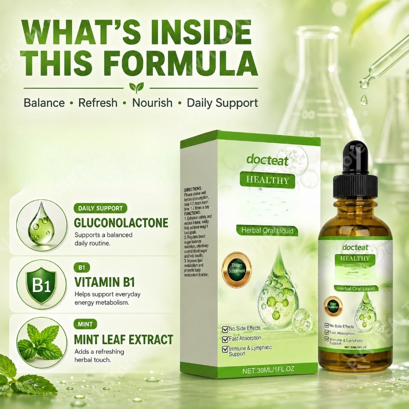 Mint Leaf Extract & Vitamin B1 - đánh giá và giá Herbal Wellness Liquid