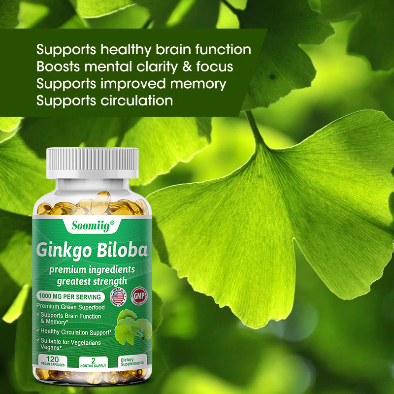 Ginko Biloba Capsules - Brain  - đánh giá và giá Ginkgo Biloba Extract